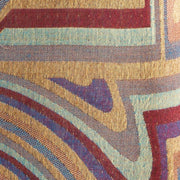 Art deco cashmere fabric for coats and jackets. 