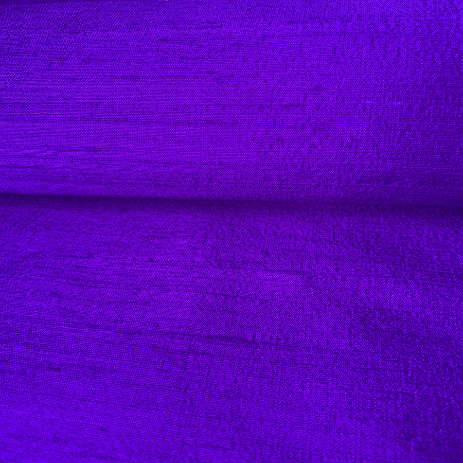 Deep violet silk fabric for jackets, trousers and coats. 