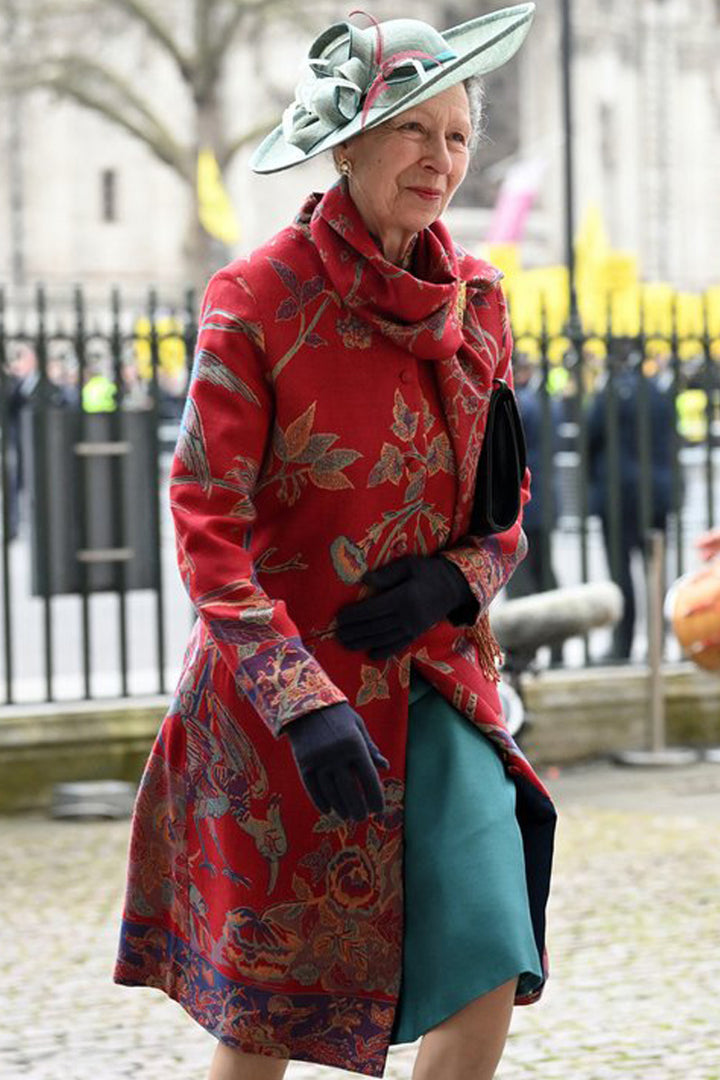 Nehru Coat in Venetian Red