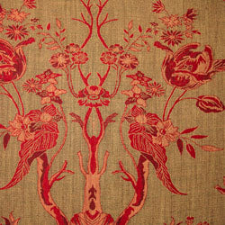 silk and cashmere tree of life fabric