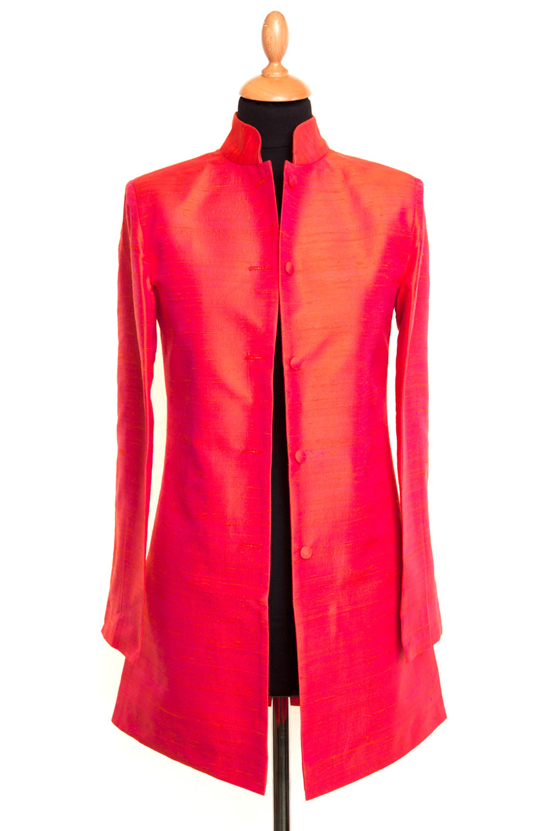 Red Silk Opera Jacket. 