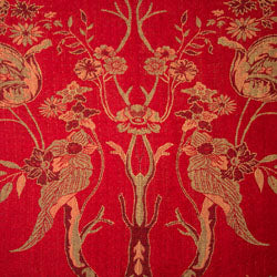 Rich Ruby fabric. 