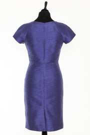 Vera Dress in Raw Periwinkle