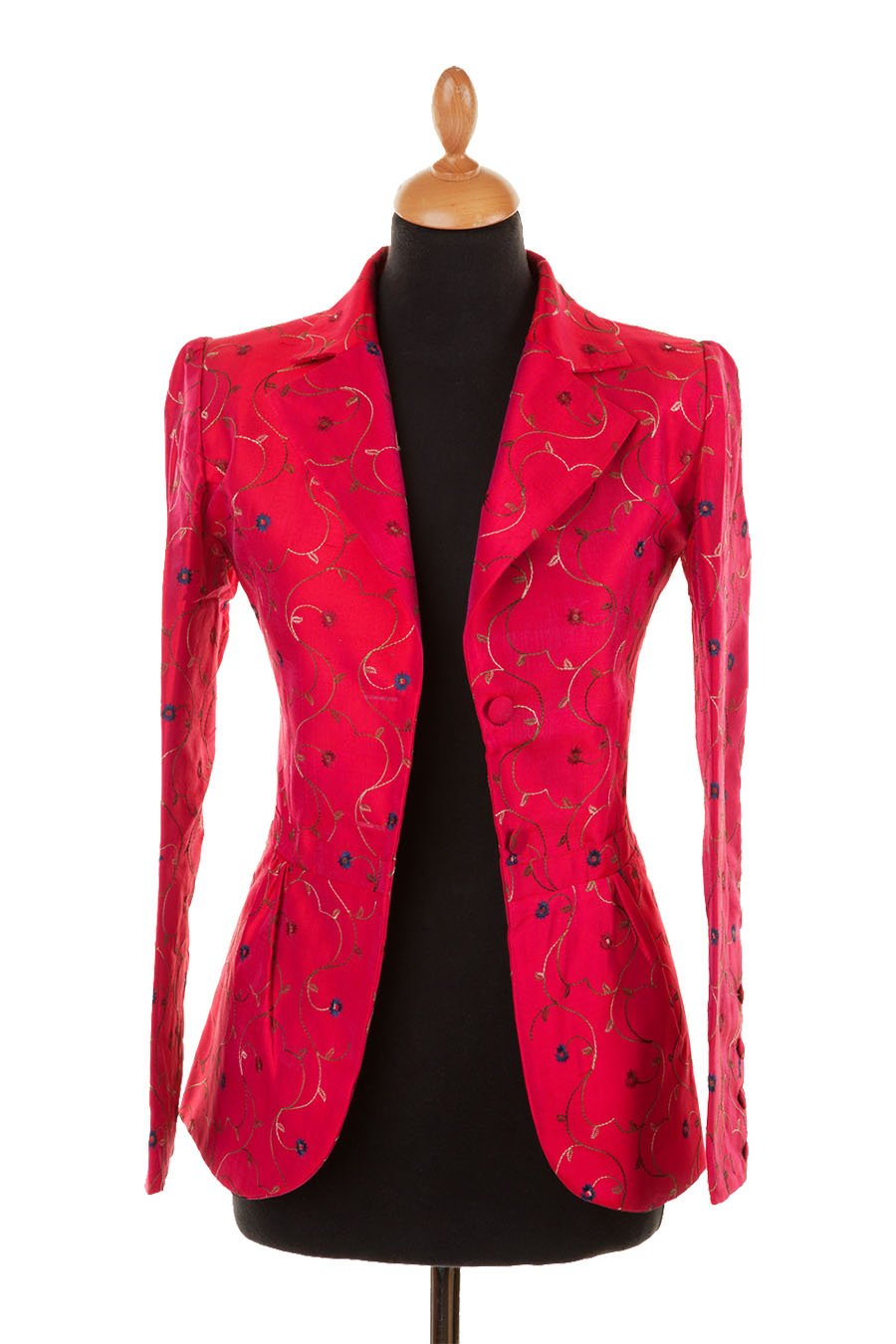 Lotus Jacket in Hot Cerise