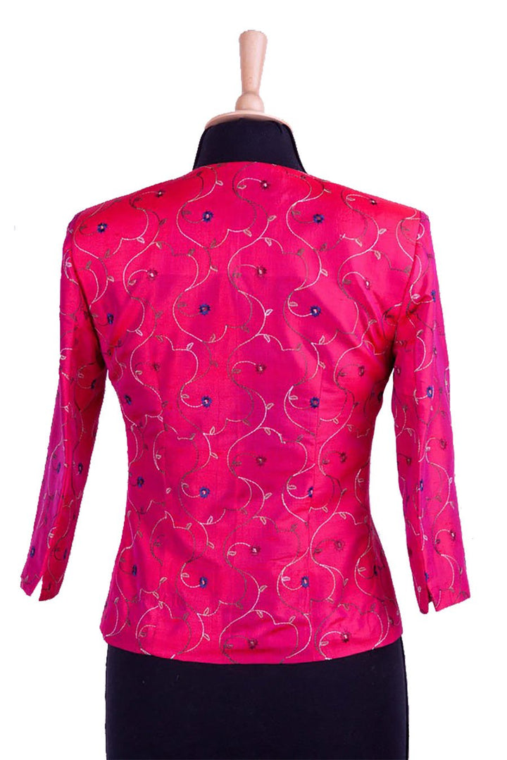 Juna Jacket in Hot Cerise - Sale