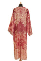 V Neck Kaftan in Smokey Pink