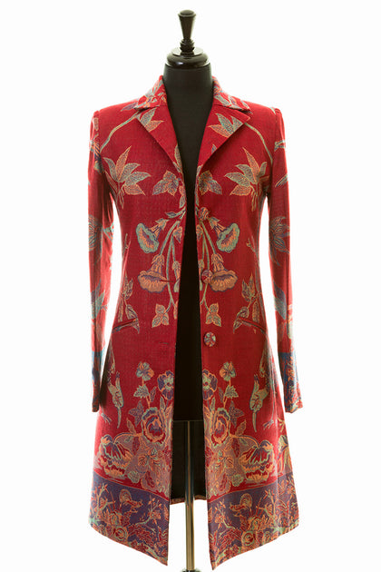 Grace Coat in Venetian Red – Shibumi