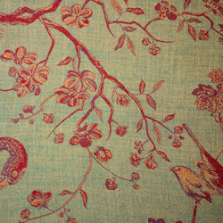 The tree of life cashmere fabric