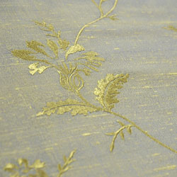 silk fabric in light blue