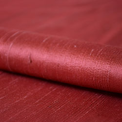 Raw silk fabric. 