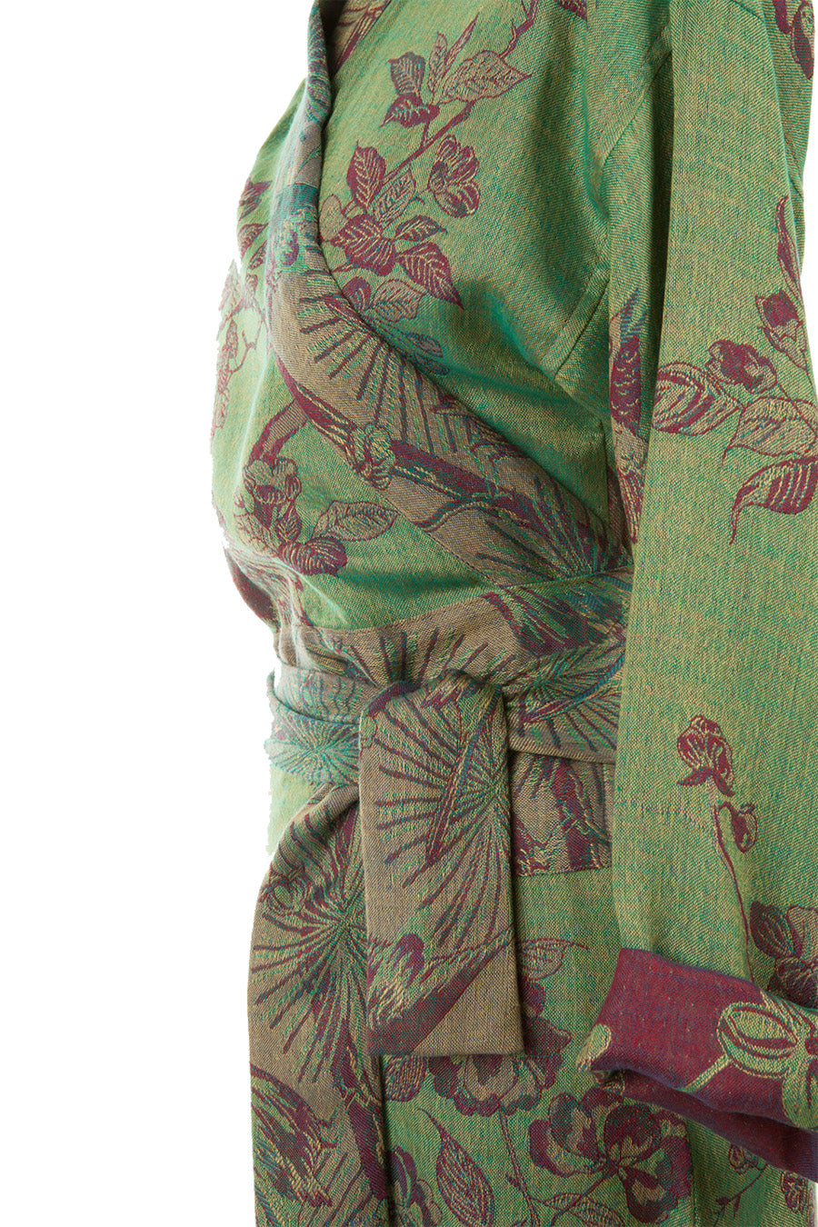 Dress Style Kimono in Dragonfly Green