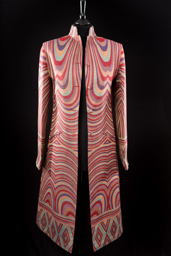 Nehru Coat in Muse