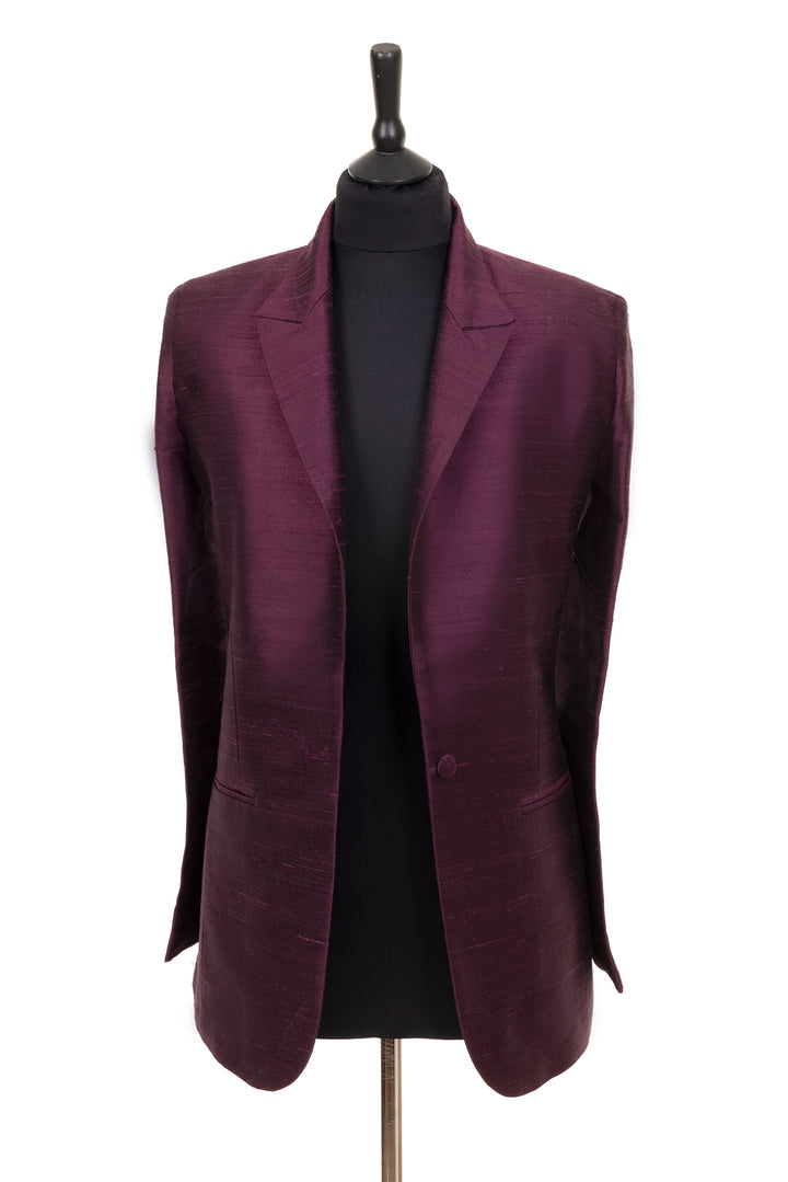 Classic Blazer in Aubergine