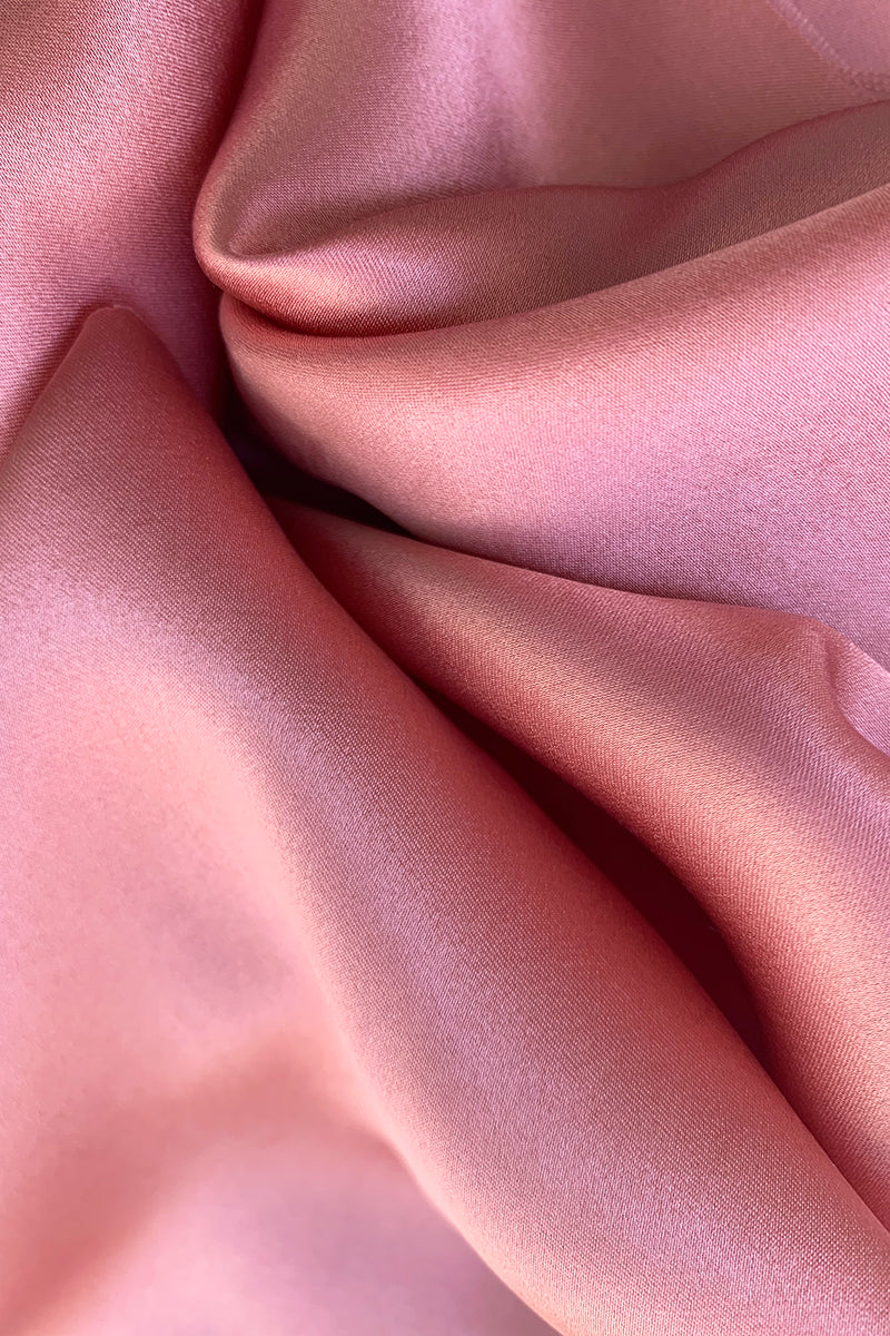 silk pink fabric