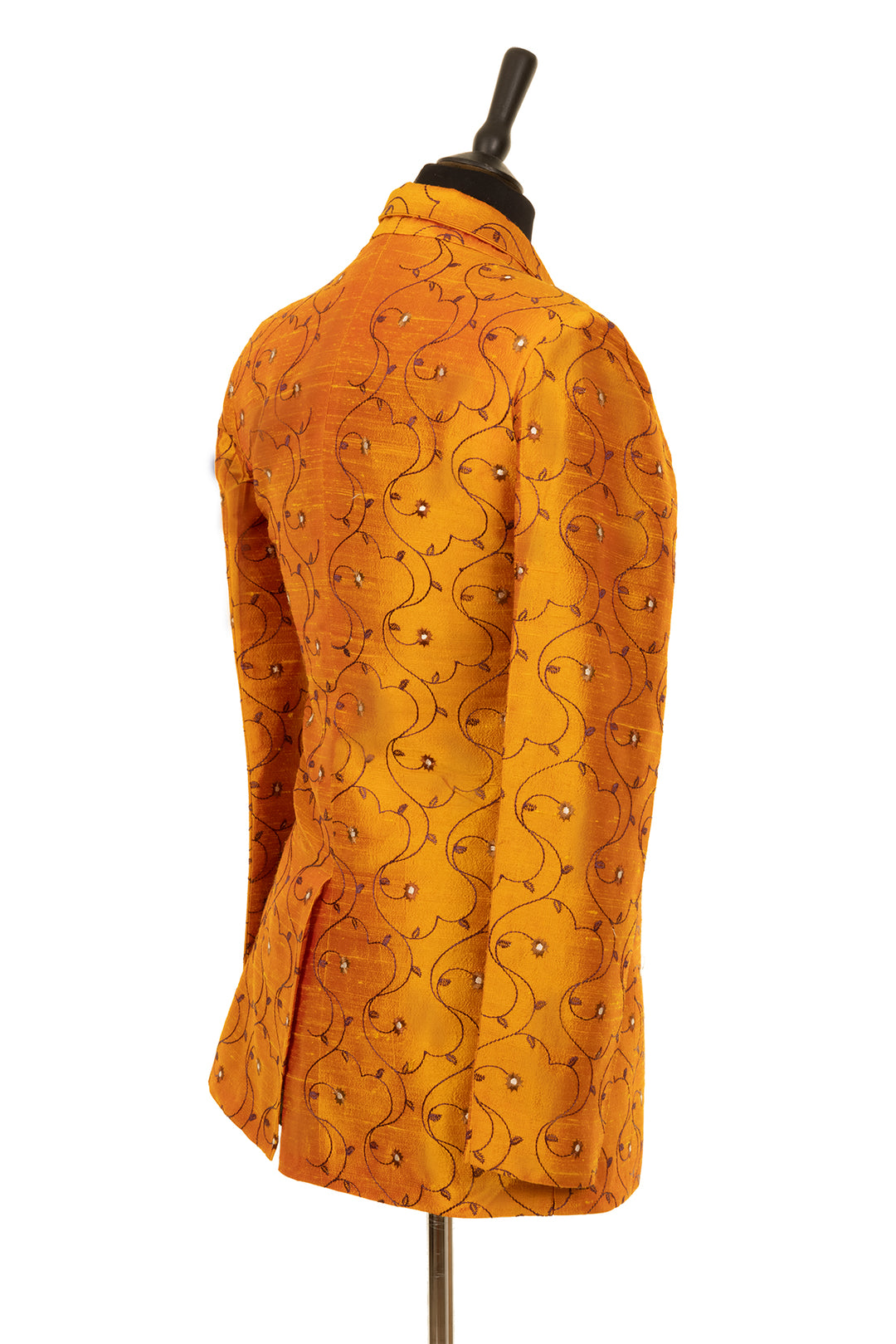 Bright jacket for women. Classic yellow ladies jacket. 