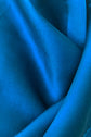 silk fabric in teal