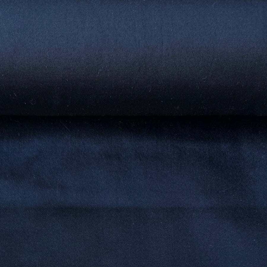 dark blue silk fabric 