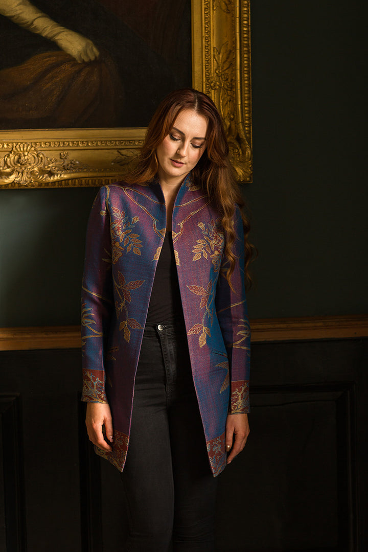 Shibumi Bhumi Jacket in Imperial Blue